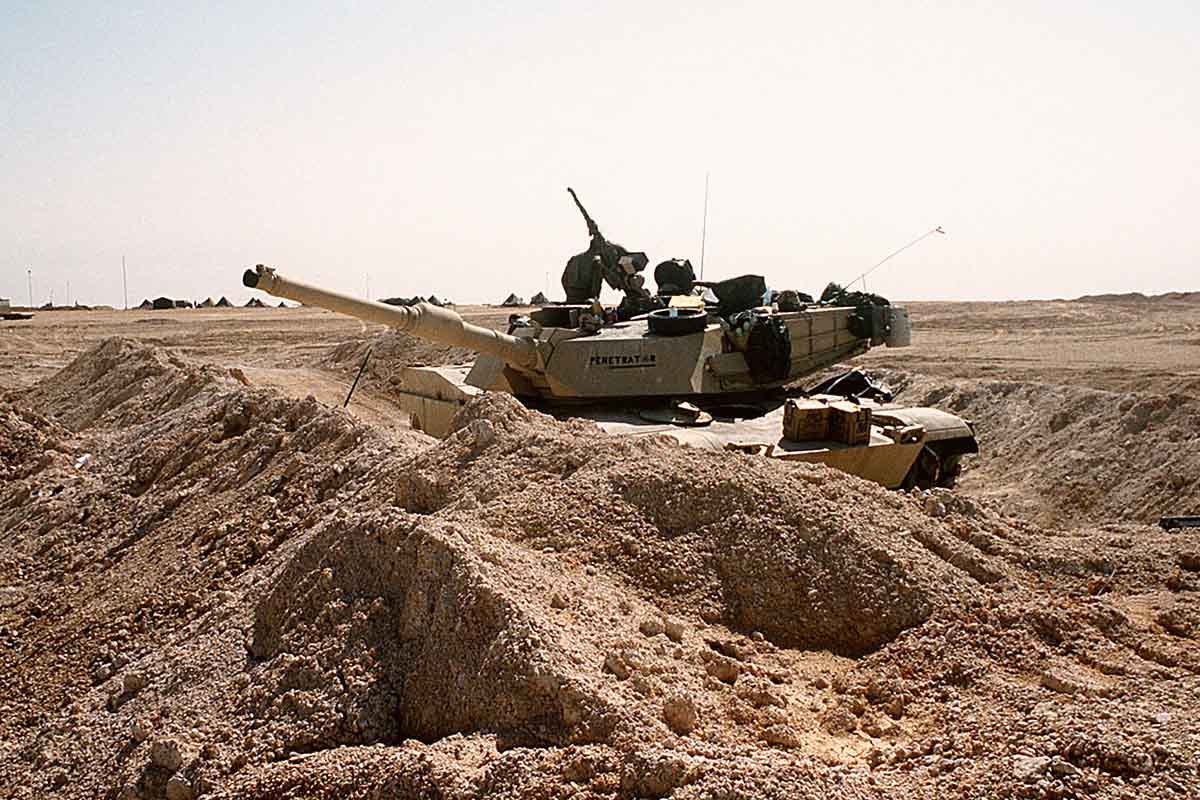 Desert Storm 'Bulldozer Assault' Saw US Army Avoid Trench Warfare